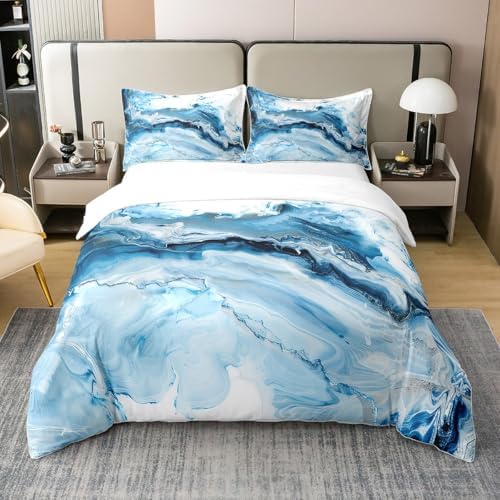 Erosebridal Organic Cotton Duvet Cover Set Tie-Dye Style