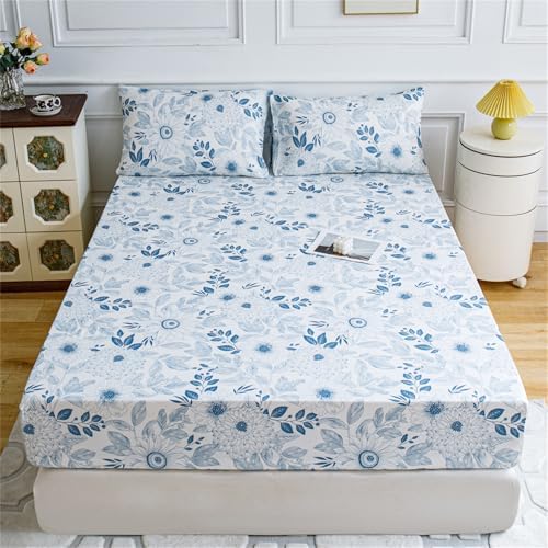 BYHIP Waterproof Mattress Protector with Deep Pocket for Kids Teenager Bedroom