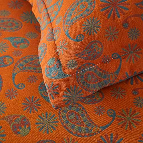 Softta Boho 3Pcs Duvet Cover Set Queen Size