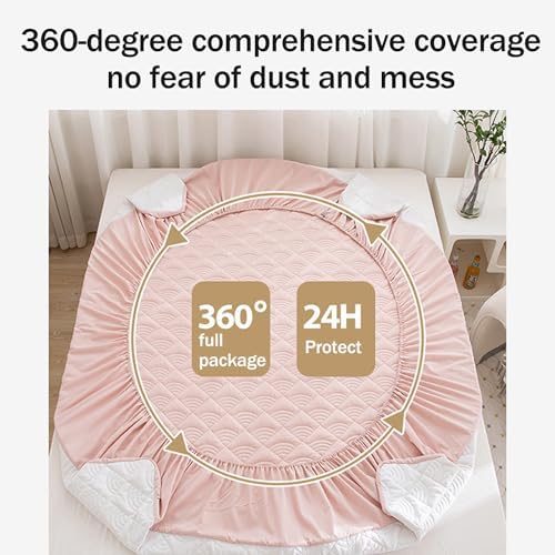 LDLCYCN Queen Size Mattress Protector with Soybean Fiber 1