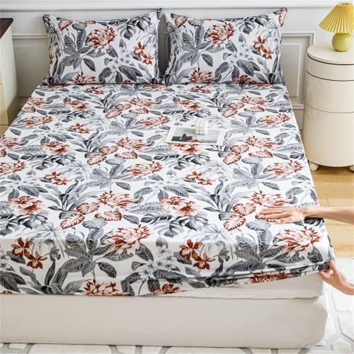 BYHIP Waterproof Mattress Protector with Deep Pocket and Noiseless Design