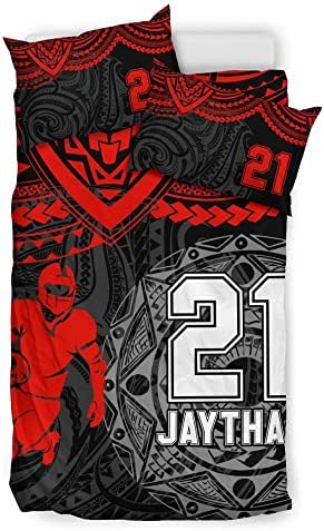 Personalized Football Duvet Cover Set for Kids and Teens 1
