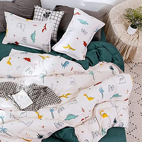 Feelyou Dinosaur Duvet Cover Set for Kids