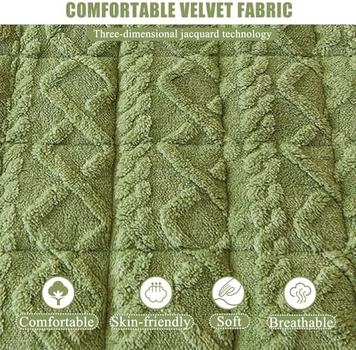 Velvet Mattress Cover with 360 Elastic Band - Purple 120x200cm