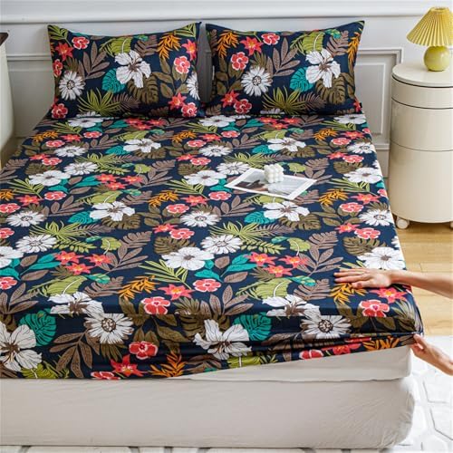 BYHIP Waterproof Mattress Protector with Deep Pocket and Noiseless Design 1