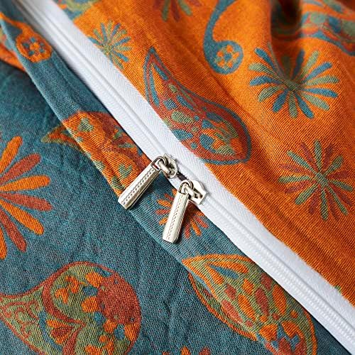 Softta Boho 3Pcs Duvet Cover Set Queen Size