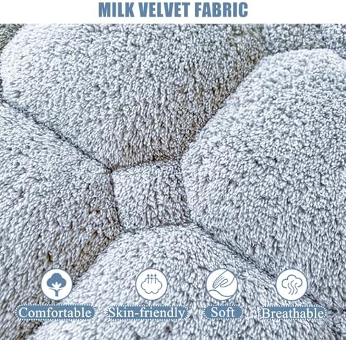 LDLCYCN Warm Mattress Cover Queen Size with Elastic Band