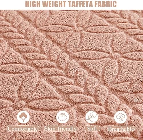 LDLCYCN Luxury Velvet Mattress Cover 90x200cm Twin