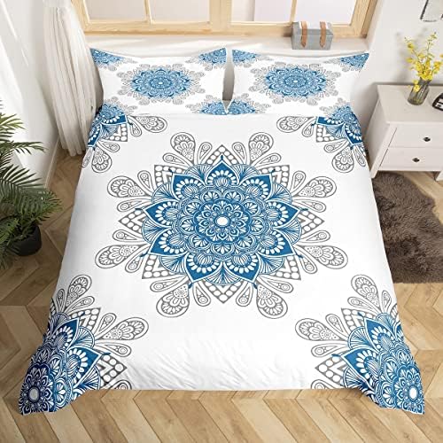 Erosebridal Mandala Duvet Cover Set Queen