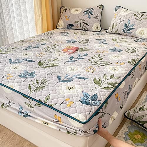 FCLDESHOP Thick Warm Milk Velvet Mattress Protector 180x200cm 1pc