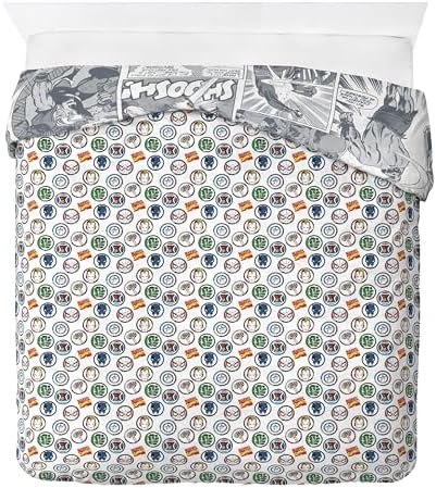 Jay Franco Marvel Duvet Cover Set 3 Piece Kids Bedding